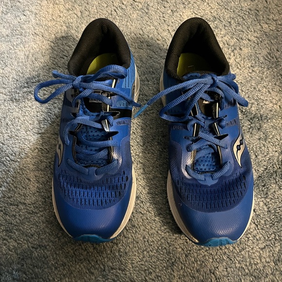 Saucony women’s size 6 blue Guide ISO2 running shoes. Excellent condition - Picture 1 of 8